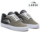 LAKAI ESSEX ライトグレー/チャコール スエード ラカイ スニーカー スケートシューズ