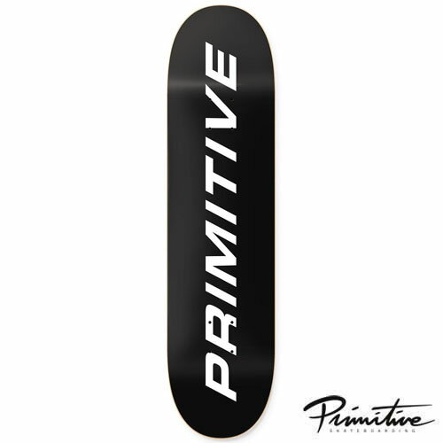 PRIMITIVE EURO SLANT COR DECK デッキ ブラック スケートボード プリミティブ