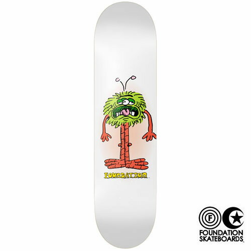 FOUNDATION GREEN MONSTER Deck ȥܡ ǥå TEAM եǡ