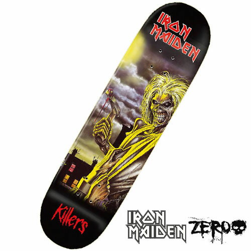 ZERO × IRON MAIDEN KILLERS DECK スケートボードデッキ ゼロ アイアン・メイデン SKATEBOARD