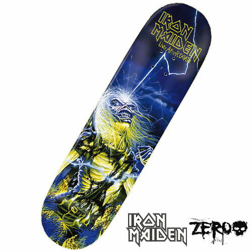 ZERO × IRON MAIDEN LIVE AFTER DEATH DECK スケートボードデッキ ゼロ アイアン・メイデン SKATEBOARD