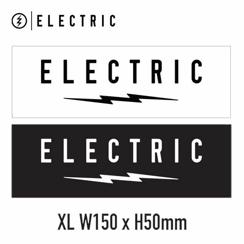 アイウェアブランド、ELECTRICのステッカーです。正規ライセンス品スノーボードや車、バイク、パソコンなどに貼ってもカッコいいです！屋外看板にも使用されるラミネート加工を採用した紫外線、水に強いアウトドア仕様。カルフォルニアのサンクレメントで誕生したアイウェアブランドです。イタリア製のサングラスはサポートする多くのトッププロサーファーからスノーボーダーはもちろん、スケートボーダー、フリースキーヤーなどリアルアスリートを満足させいる。その洗練されたデザインやブランドイメージは、常にハイクオリティで新世代を意識、追求したモノで、ファッションシーンや多くの俳優、ミュージシャンなどが着用している姿がメディアをにぎわせ、最近ではFISINGやGOLFなどにもフィールドを拡大している。スノーボード,サーフィン,ゴルフ,フィッシング,スケートボード,スキー,ストリート,サングラス,ゴーグル,アウトドア 【サイズ】 XLサイズ：約15×5cm 【ギフトラッピング 〇】 他にもいろいろ【アウトドア】グッズ 種類もいろいろ【ステッカー】コーナーELECTRICのステッカー！