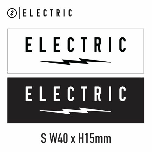 ELECTRIC ステッカー UNDERVOLT LOGO Sサイズ エレクトリック アイウェア S ...
