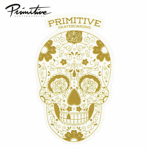 PRIMITIVE ƥå Sugar Skull Gold ץߥƥ ȥܡ SKATEBOARDING 奬  å ѡ