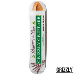 GRIZZLY Get That Bread Deck スケートボードデッキ グリズリー