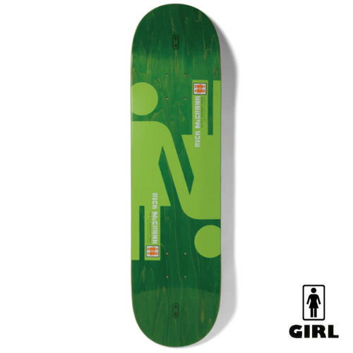 CITY - GIRL TWIN-TIP SELECTIONS Deck スケートボードデッキ RICK McCRANK ガールスケートボード