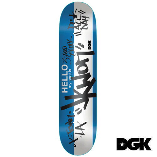 DGK MY SPOT IS JKWON Deck スケートボード デッキ TEAM ディージーケー