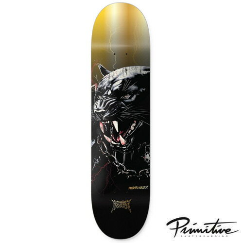 零件 - PRIMITIVE RODRIGUEZ ABYSS GOLD Deck デッキ ゴールド スケートボード プリミティブ