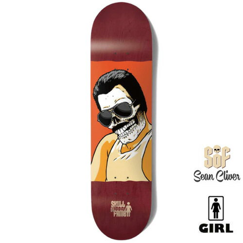 GIRL SKULL OF FAME BREANA GEERING Deck デッキ ガール スケートボード ショーン・クライヴァー