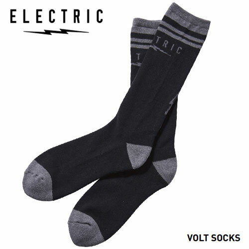 ELECTRIC VOLT SOCKS ソックス ブラック ファッション 靴下 エレクトリック グッズ