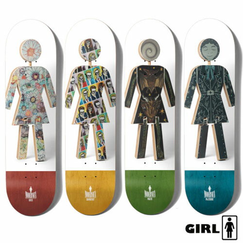 GIRL MODERNICA Deck デッキ ガールスケートボード