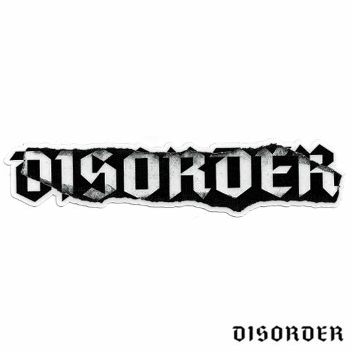 DISORDER Torn クリアステッカー ディスオーダー DISORDER Torn クリアステッカー ディスオーダー