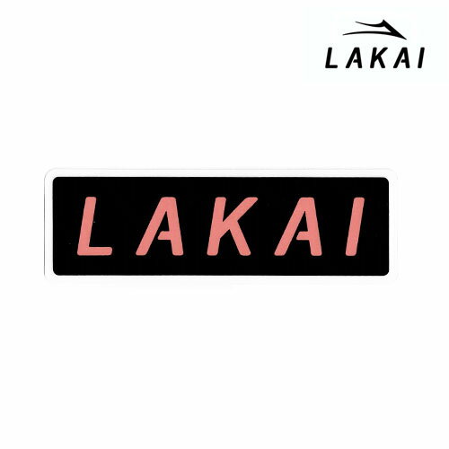 LAKAI SWIFT MED DECAL ステッカー ブラック/ピンク ラカイ
