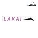 LAKAI MEDIUM BAR DECAL ステッカー ホワイト/パープル ラカイ