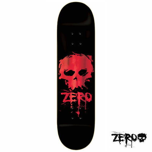 ZERO Skateboards BLOOD SKULL FOIL Team Deck fbL XP[g{[h