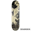 DISORDER GRAVEYARD CLIVE CREAM Deck スケートボードデッキ クリーム ディスオーダー
