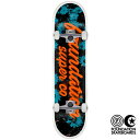 FOUNDATION 3D ORANGE COMPLETE コンプリート ファンデーション スケートボード