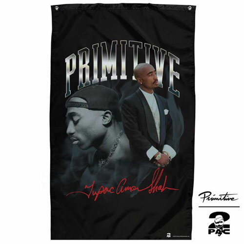 PRIMITIVE × TUPAC LEGEND BANNER 2PAC バナー 垂れ幕 2パック プリミティブ 横断幕 グッズ