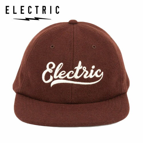 ELECTRIC SCRIPT 6PANEL UNSTRUCURED HAT キャップ ブラウン ファッション 帽子 エレクトリック グッズ ELECTRIC SCRIPT 6PANEL UNSTRUCURED HAT キャップ ブラウン ファッション 帽子 エレクトリック グッズ