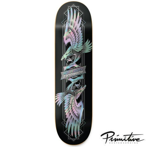 PRIMITIVE RODRIGUEZ EAGLE BLACK Deck デッキ スケートボード プ ...