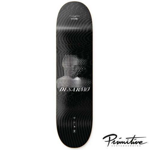 PRIMITIVE DESARMO DATA BLACK SILVER Deck デッキ スケートボ ...