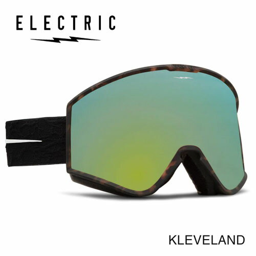 ELECTRIC KLEVELAND BLACK TORT NURON ゴーグル GREY GOLD CHROME JP LENS エレクトリック スノー グッズ