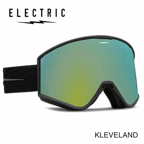 ELECTRIC KLEVELAND STEALTH BLACK NURON ゴーグル GREY GOLD CHROME JP LENS エレクトリック スノー ..