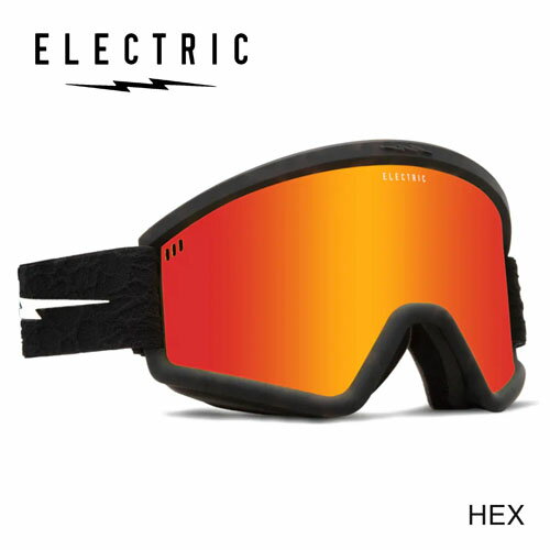 ELECTRIC HEX BLACK TORT NURON ゴーグル RED CHROME CONTRAST エレクトリック スノー グッズ