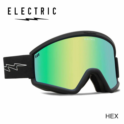 ELECTRIC HEX JILL PERKINS ゴーグル GREEN CHROME CONTRAST エレクトリック スノー グッズ