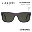 ELECTRIC×ON THE ROAM Jason Momoa SWINGARM 偏光サングラス ユニティパープル GREY POLAR ファッション エレクトリック オンザローム OTR グッズ(4)