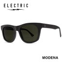 ELECTRIC MODENA 偏光サングラス マットブラック GREY POLAR 特製ハードケース付き ファッション エレクトリック グッズ