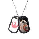 スター・ウォーズ BB-8 ダブルドッグタグ ペンダント ネックレス STAR WARS ライトサイ ...