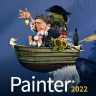 「Corel Painter 2022」はプロ仕様の絵画制作ソフトです。筆やキャンバスなど、リアルな質感をデジタルで再現できます。油絵や水彩から線画まで、幅広い作品の制作に活かせます。また、ブラシの効果や形状を変更し、独自のブラシを作成できる機能も新たに搭載しました。900種類以上のブラシを収録