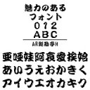 AR髭勘亭H (Windows版 TrueTypeフォントJIS2004字形対応版)　／　販売元：株式会社シーアンドジイ
