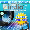 『Irodio(TM) 7 Photo & Video Studio』はあの『Irodio(TM) Photo & Video Studio』の次世代版です。画像・ビデオ整理や編集からウェブ用アルバムのアップロードまで、楽しくかんたんにできる、マルチ統合型画像編集ソフトです。RAW編集やHDR合成、パノラマ作成、ジオタグ機能、マルチピクチャーファイル（MPO）形式対応。赤目補正、ホワイトバランス、レンズ調整、肌色調整、露出補正などの機能に加えて、ノイズ除去、ぼかし、レベル調整、スキャン写真の修整などのアドバンス補正機能があります。ビデオ編集ではクリップの編集、効果機能・テキスト設定・ナレーション機能が追加できます。画像をどう補正してよいかわからないご利用者でも、自動修整ツール機能がついている為、かんたんに操作できます。またスクリーンセーバ作成や「作成して楽しむ」機能に壁紙、カレンダー、グリーティングカード、ジグソーパズル、モザイクゲームなどいろいろなオリジナル作品の作成が楽しめます。体験版をご希望の方は、こちらのリンクサイトへアクセスしてください：　//www.irodio.jp/trial.html楽しい　簡単！！デジタル写真や動画が手軽に管理・編集できる、Windows用マルチ統合型画像編集ソフトです．自動修整ツール機能がついている為、かんたんに操作できます．