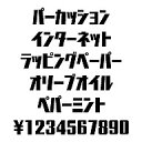 カナフェイス パーカッション Windows版TrueTypeフォント