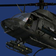 Bell OH-58D カイオワ(Kiowa Warrior)はその突出した戦闘力およびロングレンジかつ昼夜問わずターゲット収集するなど世界的に戦闘用途として認められたヘリコプター。特に赤外線光学装置に音響信号装置、マルチパーパス・クイックチェンジキットを備え、C-130から離れて10分以内には攻撃態勢に入ることができる。■FSX、FS2004 それぞれ専用のMDLファイル(モデリング)を用意■外観／内部とも高ディテール■写真ベースのテクスチャ(バンプマップ含む)■2D計器パネル、3D仮想コックピットを搭載■パイロットのナイトビジョン ゴーグル(暗視スコープ)が着脱可能■豊富なバリエーションを収録塗装： ボスニア、アフガニスタン、イラク武装： ヘリコプター砲撃、ロケット、機関銃その他： コックピットドアの有無※武装は表示上のものであり、実際に射撃を行うことは出来ません。【こだわりのポイント！】夜間の偵察ともなればナイトビジョン ゴーグル(暗視スコープ)は欠かせません。パイロットがゴーグルを装着する様は、細かな部分ですがこだわりのポイントです。※ナイトビジョン ゴーグルはライトと連動します。世界が認めた戦闘用ヘリコプター！！