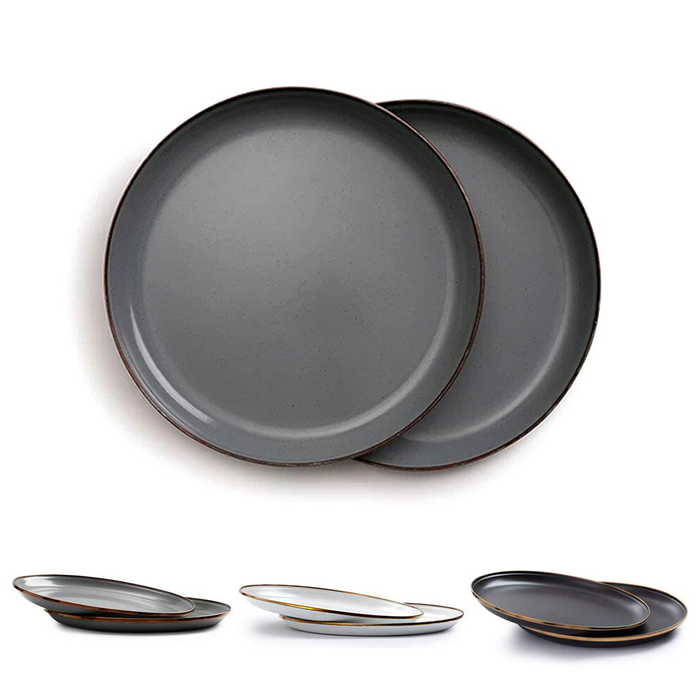 【ポッキリセール】【今だけ5%OFFセール】BAREBONES LIVING ベアボーンズ リビング プレート 皿 エナメルプレート 2個セット 2set ペア ホウロウ 琺瑯 食器 ステンレススチールアウトドア キャンプ メンズ レディース アンティーク調 20235023002000 20235023010000