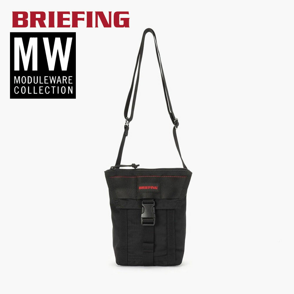 樂天商城 - ブリーフィング BRIEFING ショルダーバッグ ジェットトールモジュールウエア ジェネレーション2 JET TALL MW GEN2 BRA233L31【メンズ レディース 男女兼用 小型 コンパクト ショルダーポーチ ロゴ入りリップストップ ナイロン 丈夫 斜め掛け 肩掛け ブラック 黒】
