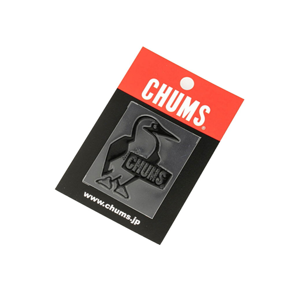 チャムス CHUMS ステッカー ブービーバードエンボスステッカー ロゴ メンズ レディ...