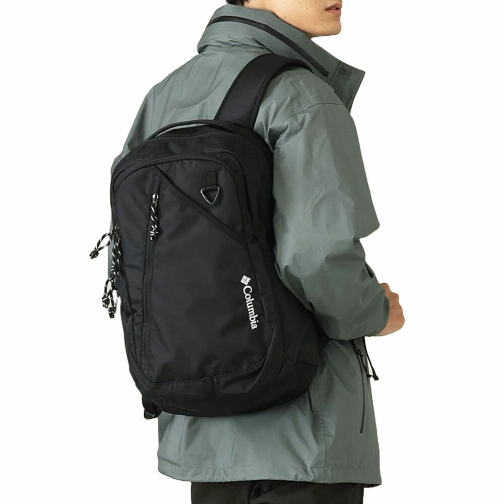 【今だけ10%OFFセール】コロンビア Columbia リュック バックパック PU8826【メンズ レディース 男女兼用】【リュック リュックサック 25リットル 鞄 オムニシールド 防汚 撥水 軽量 PC収納 丈夫 アウトドア 通勤 通学 新入学 就職祝い プレゼント 黒 ブラック】