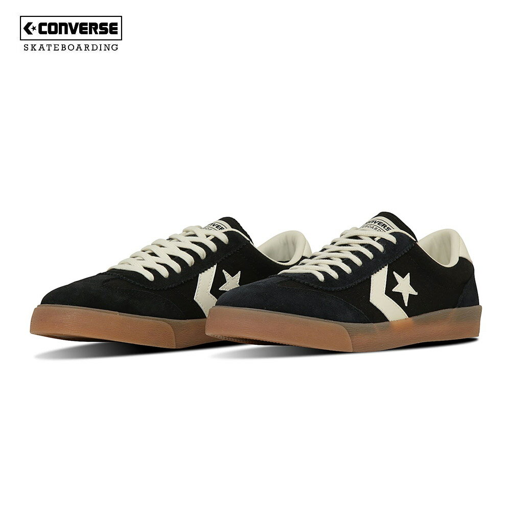 乐天商城 - コンバース スケートボーディング CONVERSE SKATEBOARDING スニーカー ロードクラシック SK OX ROADCLASSIC SK OX 34202300【メンズ 革 ローカット スケートボード シューズ スケシュー スケボー キャンバス スウェード スエード ブラック ホワイト】