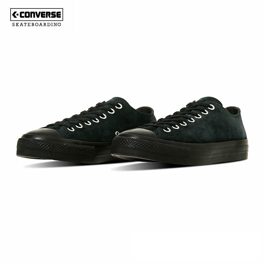 Rakuten - コンバース スケートボーディング CONVERSE SKATEBOARDING オールスター SK ロー ALL STAR SK OX 33703060 33701900【メンズ 男性 ローカット スケートシューズ スケシュー スケボー スケートボード スエード ガムソール リアクトインソール オールブラック ブラック 黒】