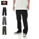 ディッキーズ スケートボーディング Dickies Skateboarding パンツ レギュラーフィットワークパンツ REGULAR FIT WORK PANTS DK009744【メンズ レディース 男女兼用】【フレックス ストレッチ TCツイル 黒 ブラック チャコールグレー オリーブグリーン】