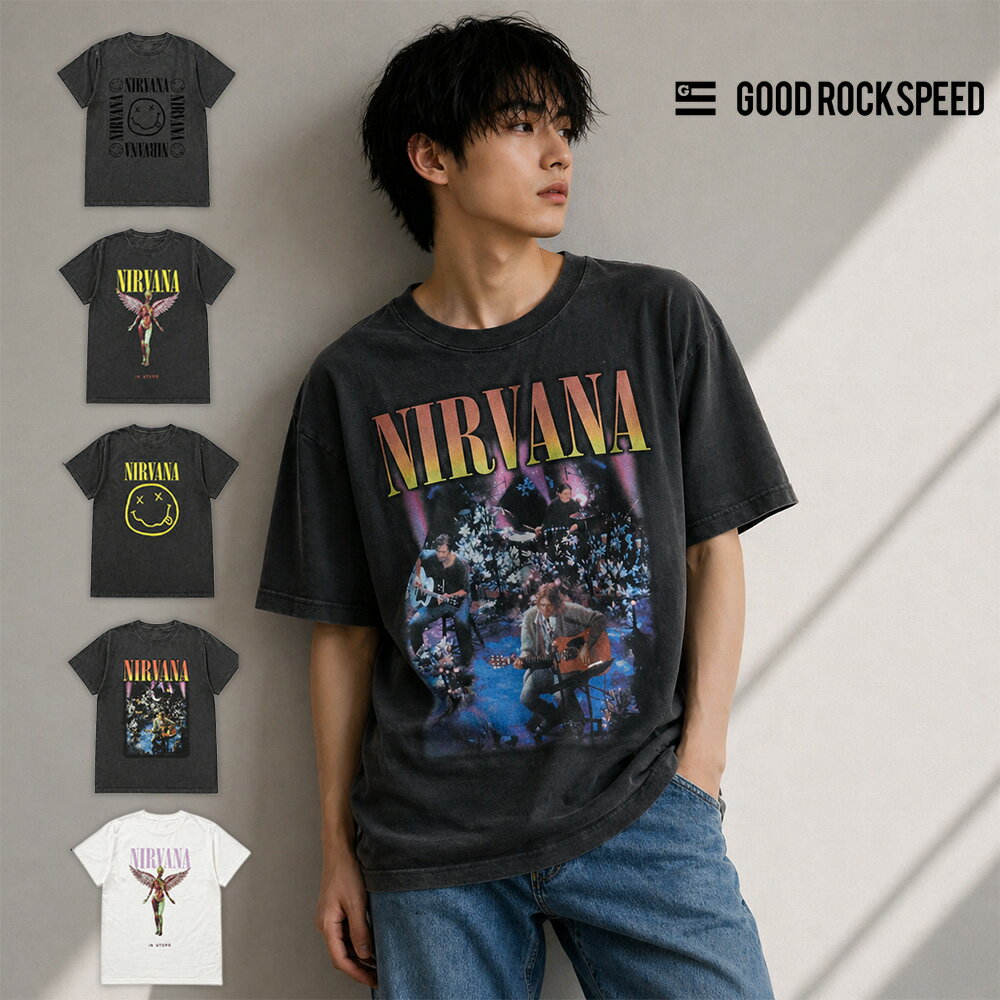 楽天市場】vintage rock t nirvanaの通販