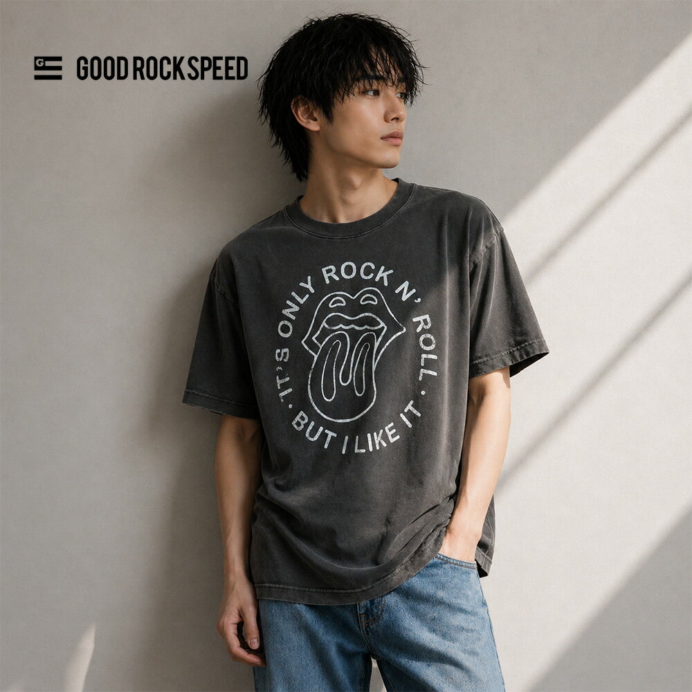 Rakuten - ヴィンテージ加工 ロックTシャツ ザ・ローリング・ストーンズ イッツ オンリー ロックンロール 半袖Tシャツ The Rolling Stones IT'S ONLY ROCK’N’ ROLL T-SHIRT 26ROL001W【ローリングストーンズ バンT バンドTシャツ ロックT グッドロックスピード GOOD ROCK SPEED】