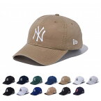 ニューエラ new era NEWERA キャップ フリーサイズ サイズ調整可能 9TWENTY CLOTH STRAP WASHED COTTON 920 クロスストラップ ワッシュド コットン【ニューヨーク ヤンキース ベースボールキャップ 6パネル メンズ レディース】