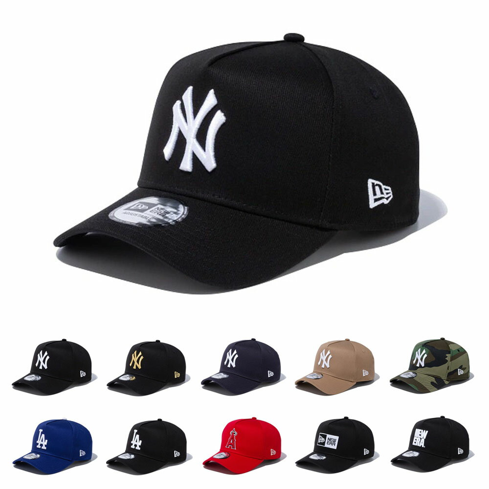 ニューエラ new era NEWERA キャップ フリーサイズ サイズ調整可能 9FORTY 940 ナインフォーティ― Aフレーム【cap 帽子 メンズ レディース カーブドバイザー スナップバック 男女兼用 ニューヨークヤンキース A-Frame 深め】【ブラック ベージュ カーキ 他10色展開】