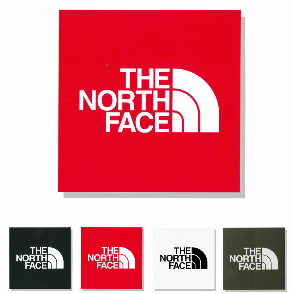 【今だけ最大33%OFFセール】ザ ノースフェイス THE NORTH FACE ロゴ マーク ステッカー スクエア ロゴ 四角 ボックス デカール シール 定番 メンズ レディース カスタム アウトドア キャンプ …