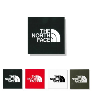 ザ ノースフェイス THE NORTH FACE TNF ステッカー スクエアロゴステッカーミニ ロゴ マーク スクエア ロゴ 四角 ボックス デカール シール 定番 カスタム カスタマイズ アウトドア キャンプ ブラック 黒 レッド 赤 TNF Square Logo Sticker Mini NN32015